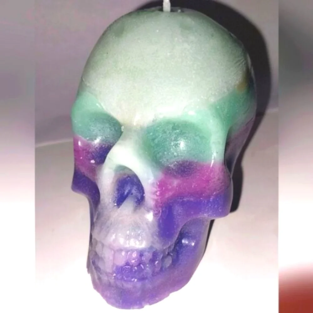 Hand crafted limited edition from our raging skull candle collection